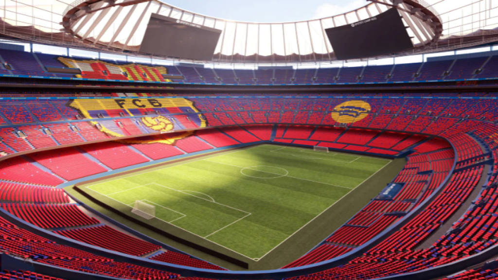Así serán las nuevas gradas del Spotify Camp Nou, una vez esté reformado