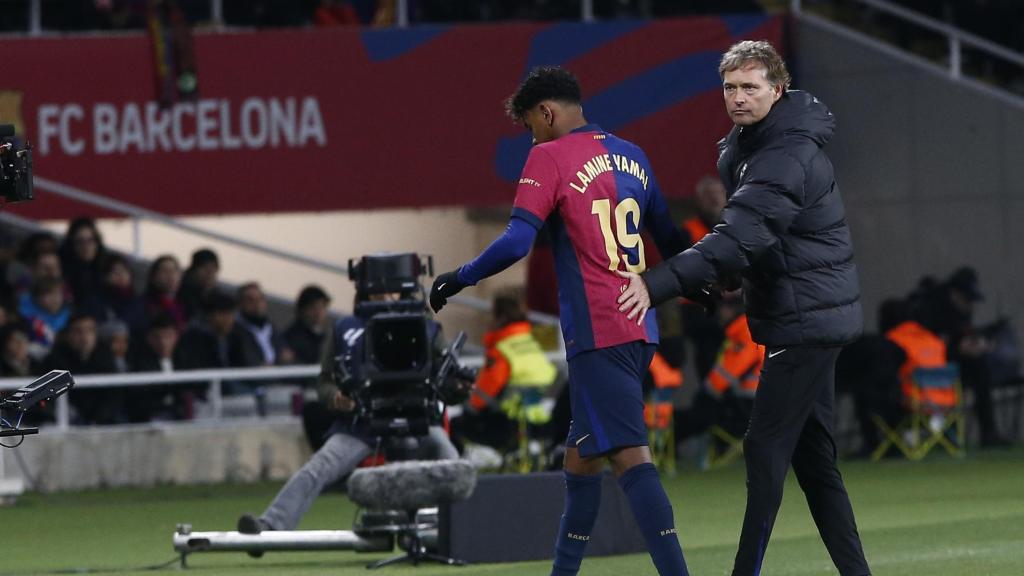 Marcus Sorg cambia a Lamine Yamal en el Barça-Leganés