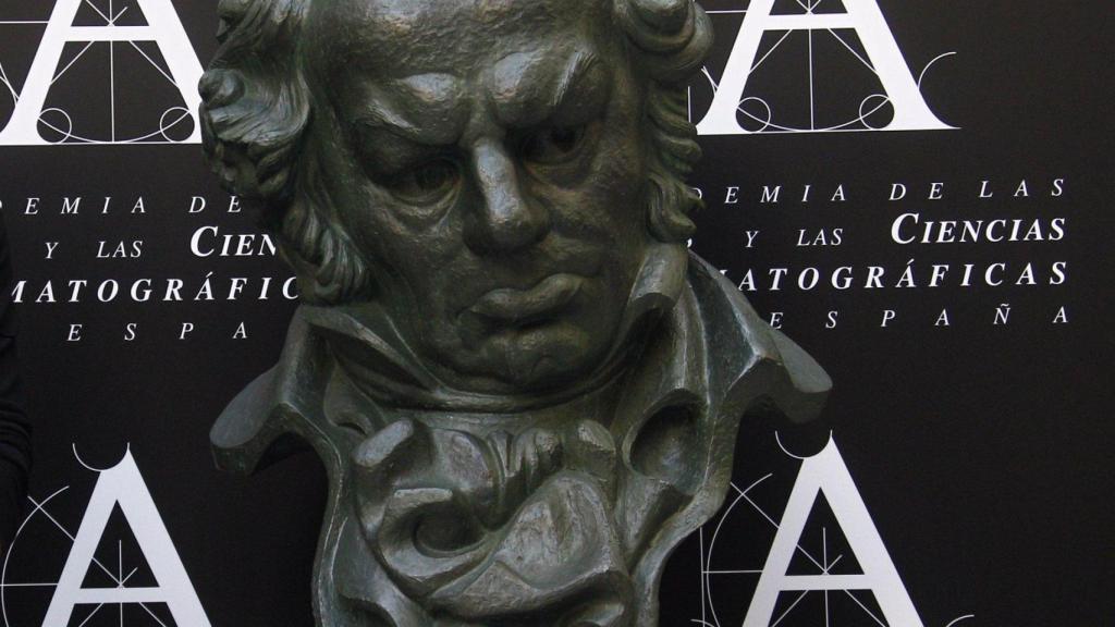 Archivo - Busto de Francisco de Goya, el cual es concedido a modo de premio por la Academia de las Artes y las Ciencias Cinematográficas a modo de reconocimiento en el mundo del séptimo arte.