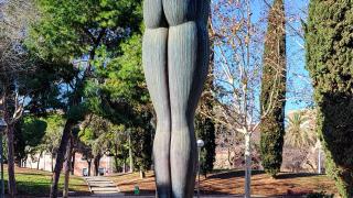 La escultura 'El culo', de Eduardo Úrculo