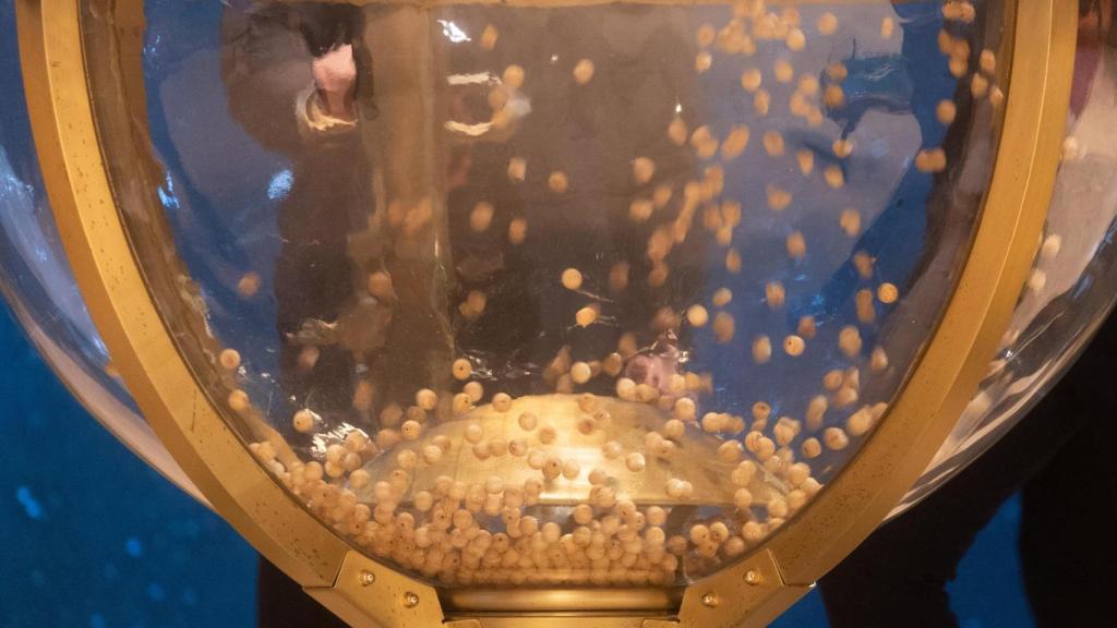 El bombo de la loteria de Nadal