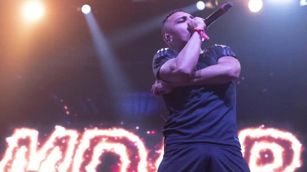 Morad, en una actuación