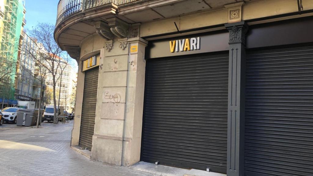 El nuevo Vivari en la calle de Pau Claris