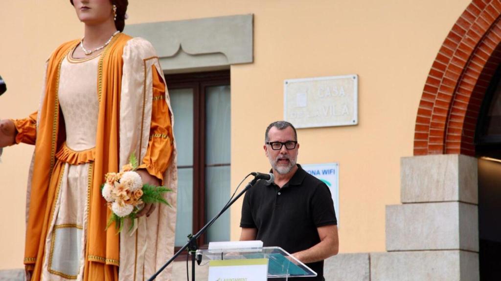 El alcalde de Sant Vicenç dels Horts, Miguel Comino