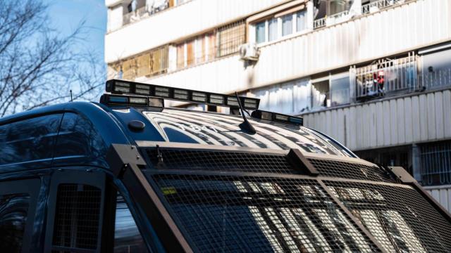 Dispositivo policial en La Mina tras el tiroteo del martes, 7 de enero