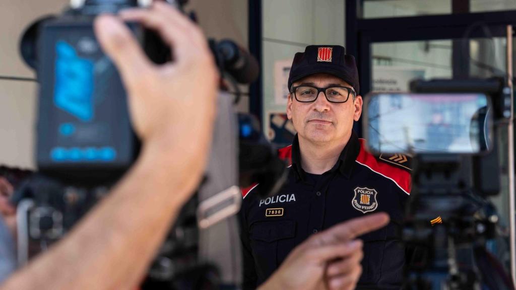 Agustí Jové, subinspector jefe de la comisaría de distrito del barrio de La Mina