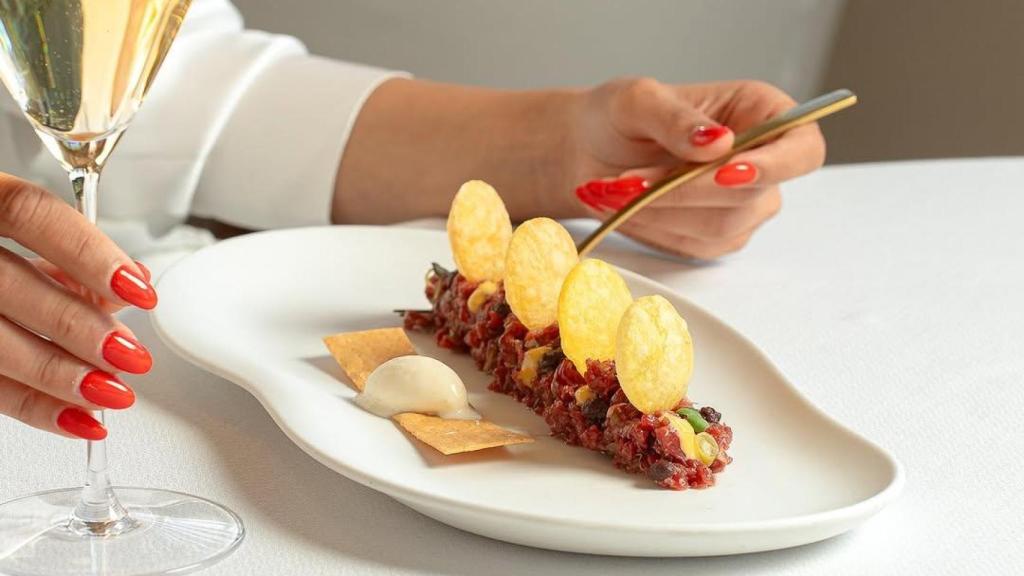 Un dels plats del restaurant Oh Là Là! a Castelldefels