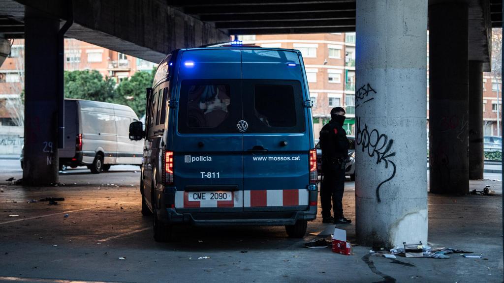 Una furgoneta dels Mossos d’Esquadra en una imatge d’arxiu