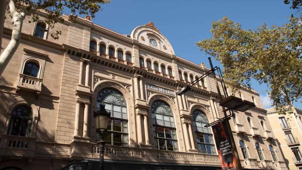 Facció del Teatre del Liceu, a 13 de setembre de 2023, a Barcelona
