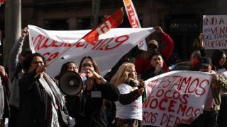 Manifestación hotel Majestic