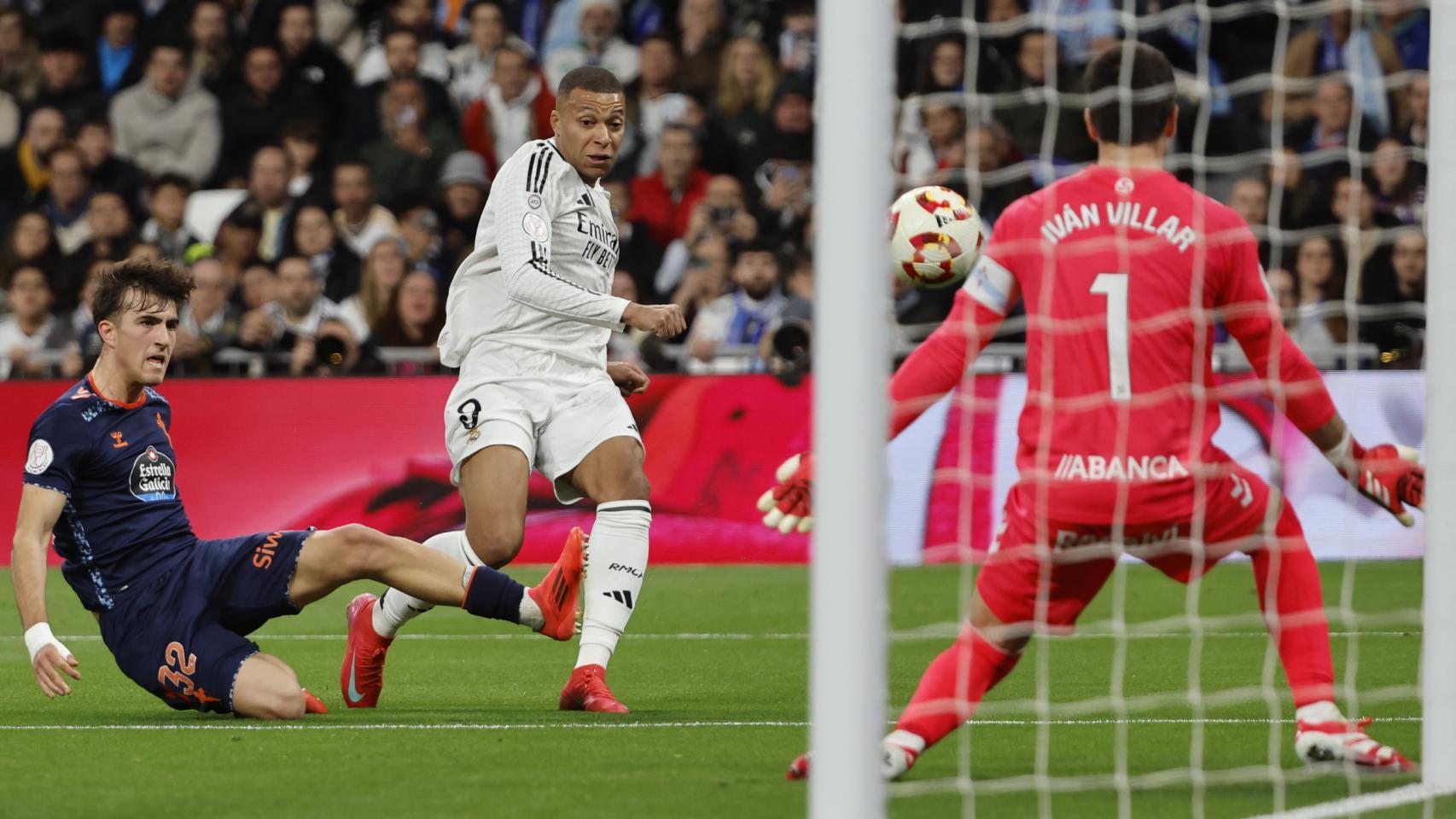 Mbappé marca un gol al Celta de Vigo en los octavos de Copa del Rey