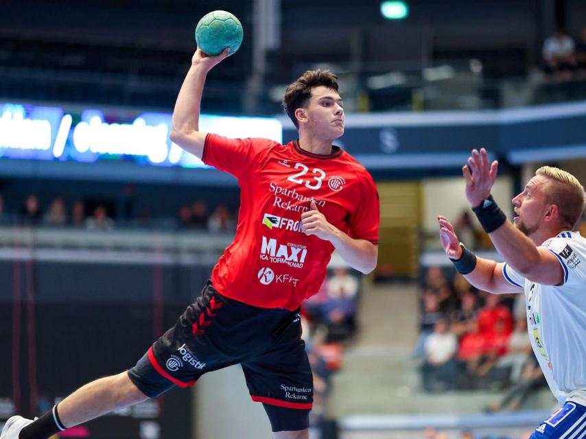 Nikola Roganovic, jugador del Eskilstuna Guif, pretendido por el Barça de balonmano