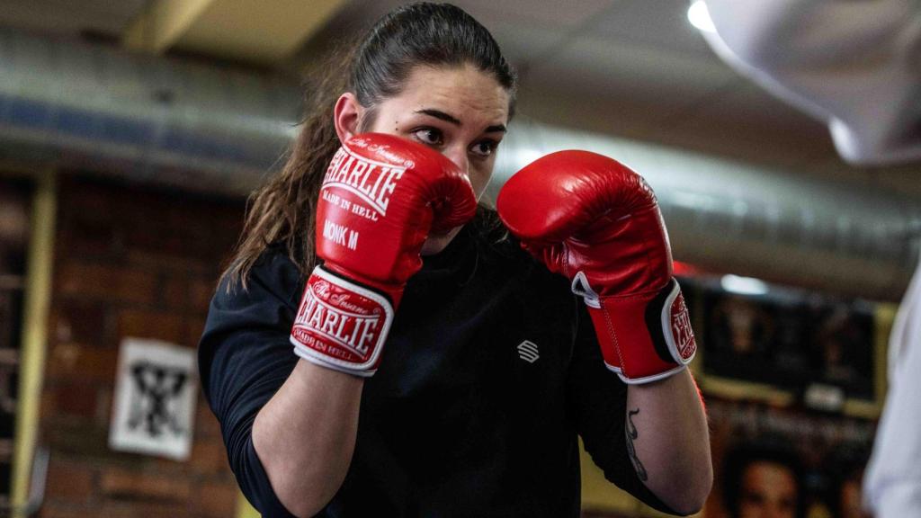 Tania Álvarez, la primera boxejadora espanyola en competir al Madison