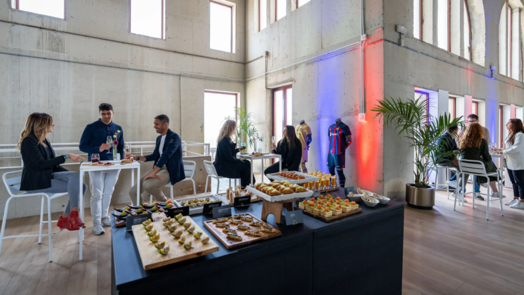 Sala Vip de Montjuïc en los partidos del Barça