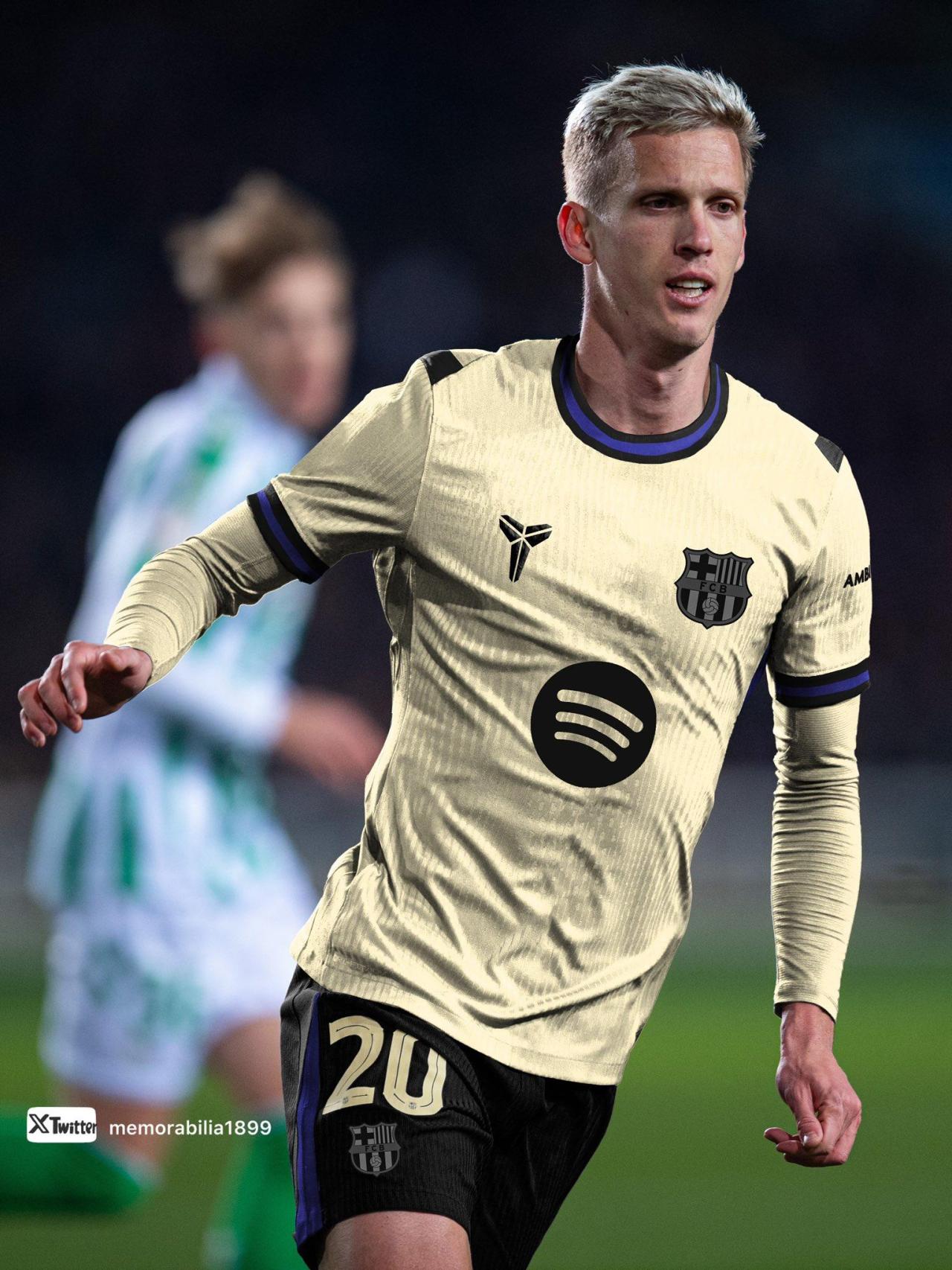 La segunda equipación del Barça para la temporada 2025-26, con el logotipo de Kobe Bryant