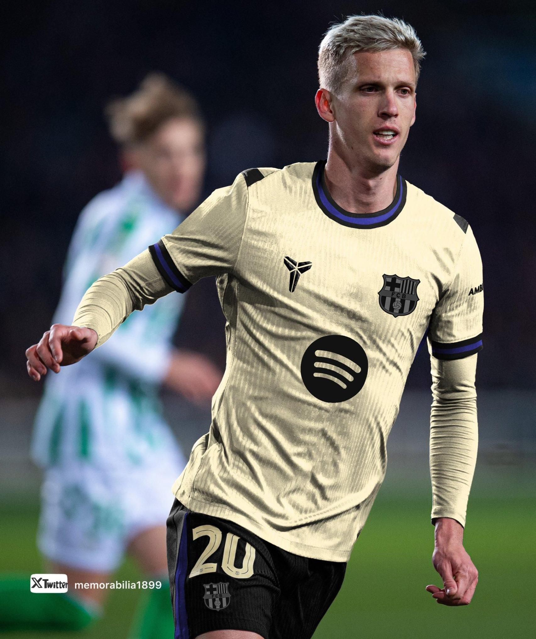 La segunda equipación del Barça para la temporada 2025-26, con el logotipo de Kobe Bryant