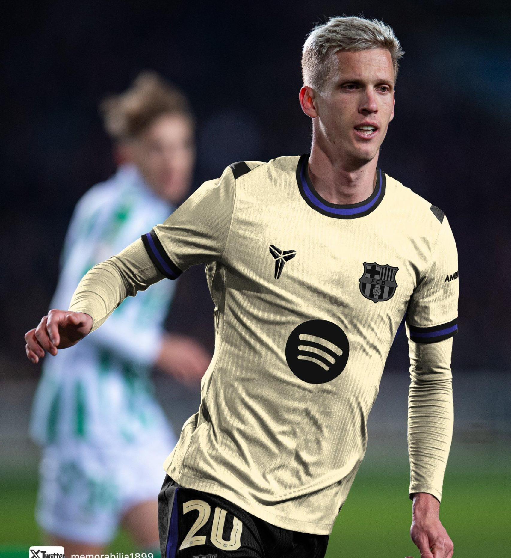 La segunda equipación del Barça para la temporada 2025-26, con el logotipo de Kobe Bryant