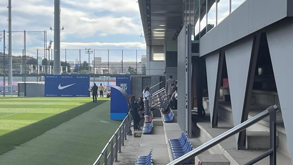 El Barça instala una pantalla gigante en la Ciutat Esportiva