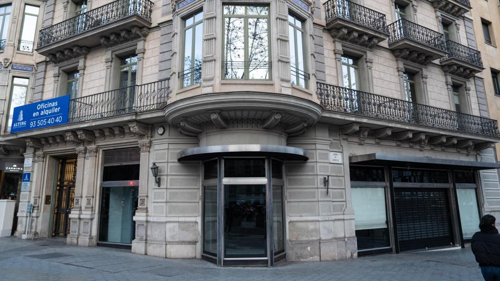 Local antes ocupado por Macson en paseo de Gràcia