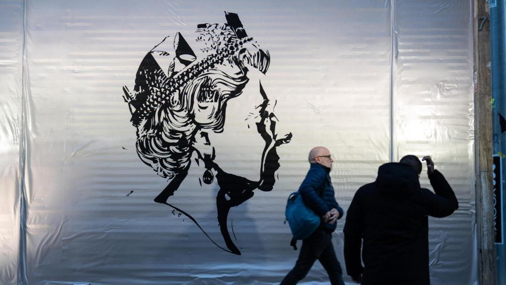 Cartell per promocionar el nou disc de Central Cee