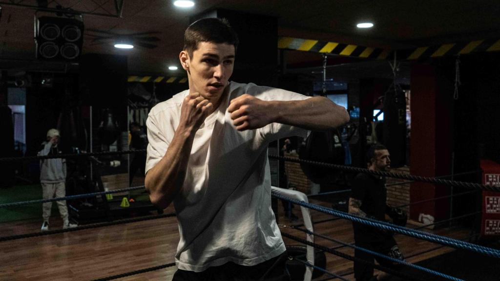 Artur Zbun, la joven promesa del Club de Boxa Sant Adrià