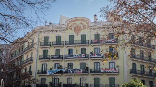 Fachada de la Casa Orsola de Barcelona en una imagen de archivo