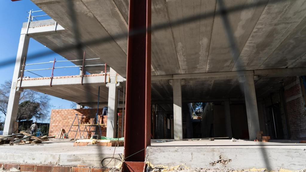 Obras de ampliación de Highlands School