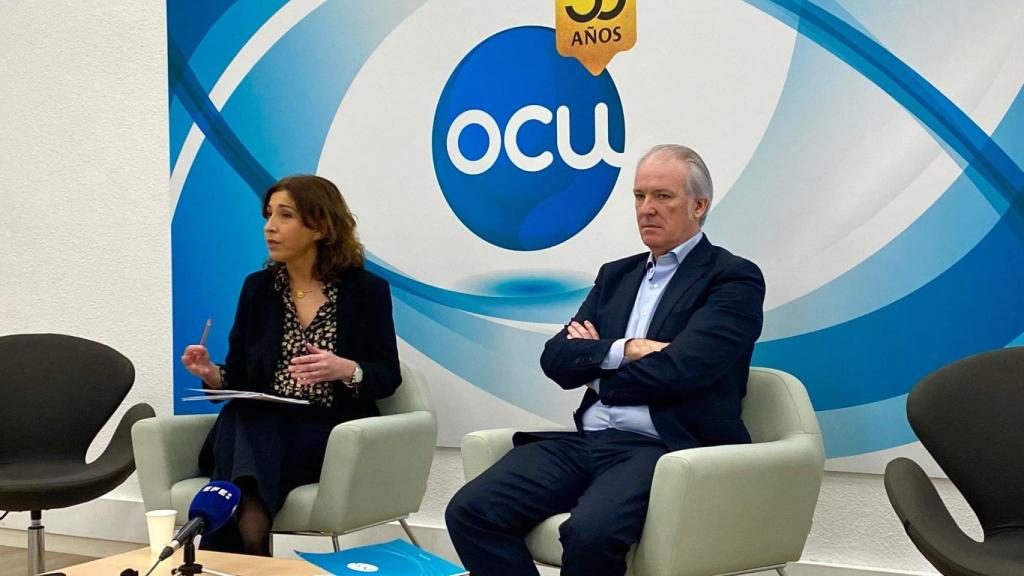 Portaveus de la OCU en el 50 aniversari de l'organització