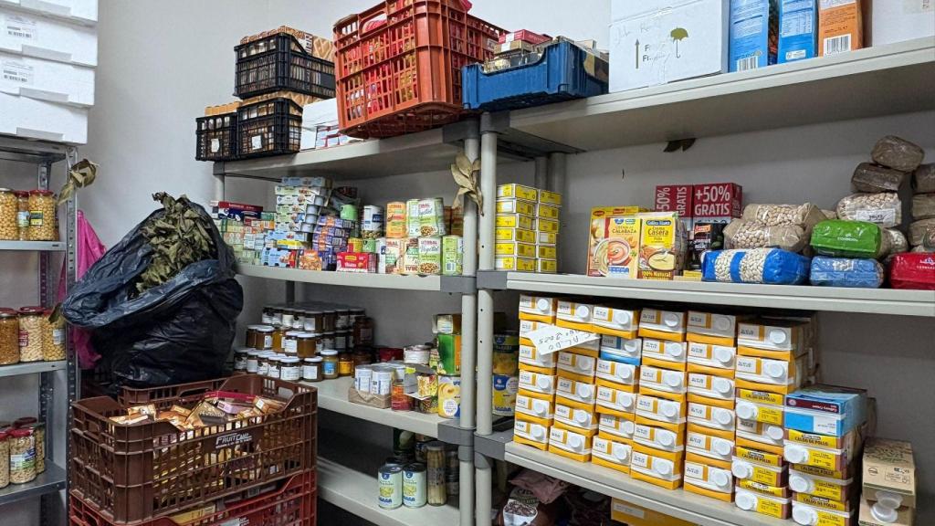Magatzem de menjar de la Trini Solidària