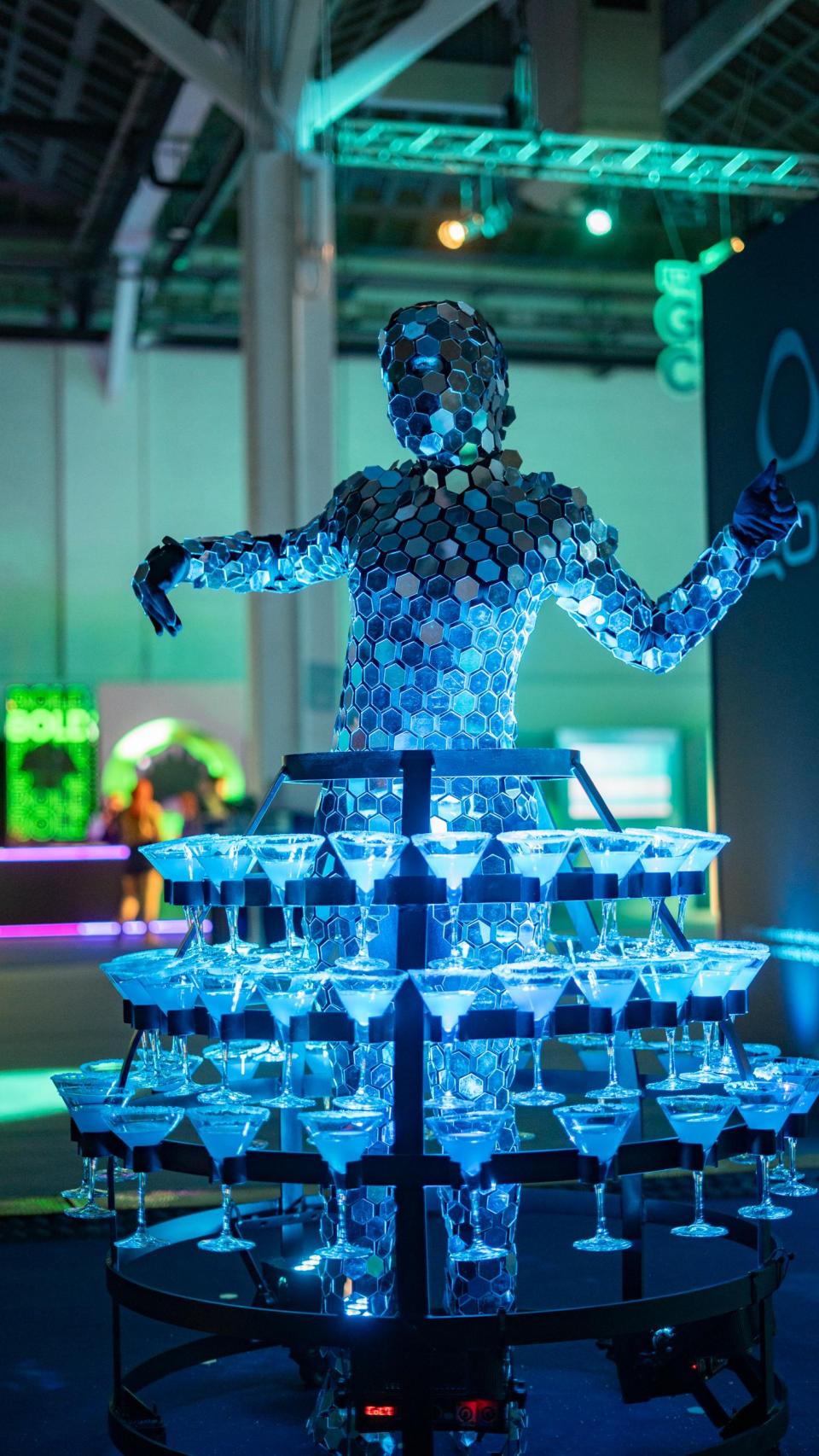 Ambiente en el evento de IQOS