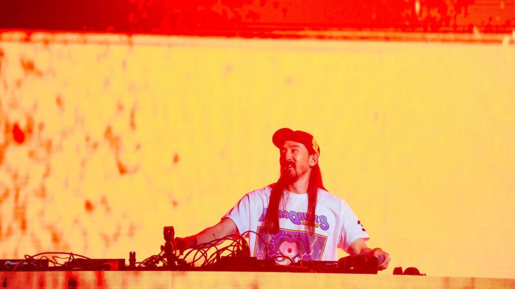 Steve Aoki en el concierto exclusivo de IQOS