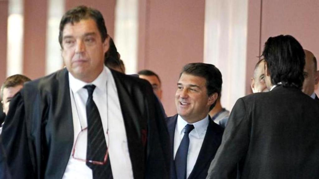 Pepe Oriola y Joan Laporta se enfrentaron en el juicio sobre las comisiones de Uzbekistán vinculadas a Bayram Tutumlu en 2011
