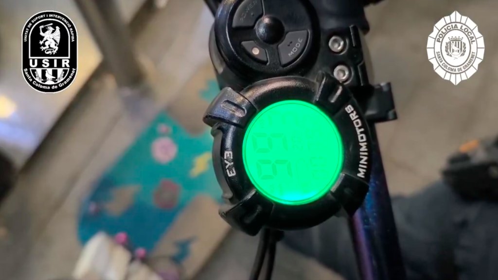 Un patinete trucado que llega a los 142 kilómetros