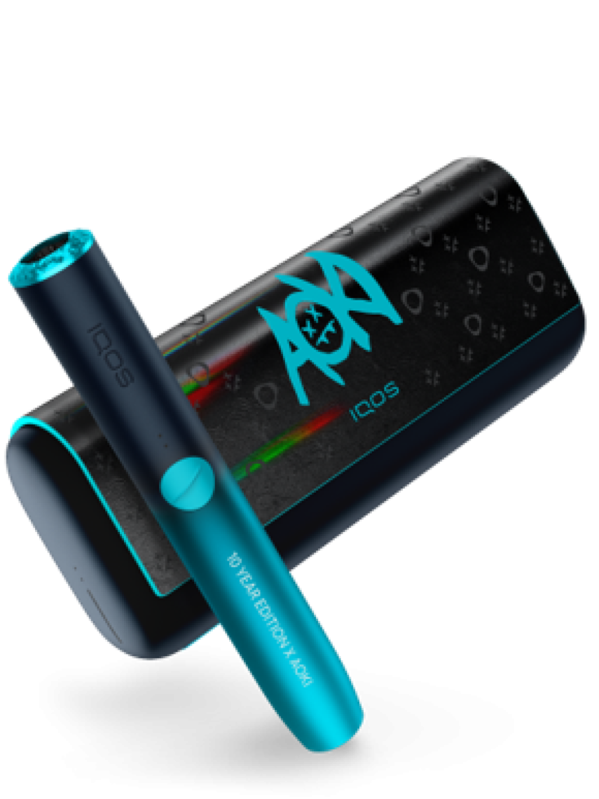 Dispositivo de tabaco calentado de la edición limitada de de IQOSXSteve Aoki