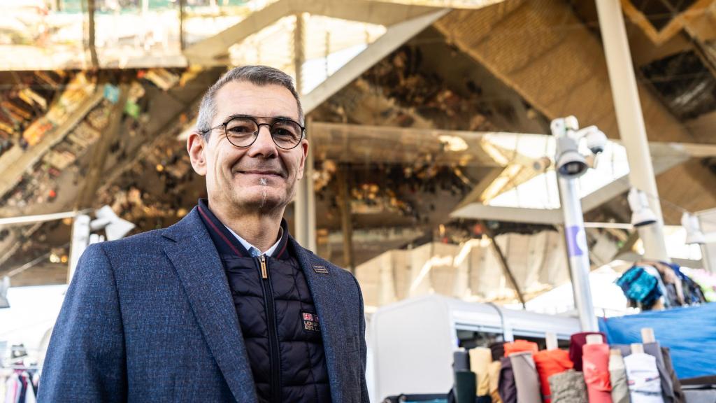 José Nebot, president de l'associació de venedors del Mercat dels Encants