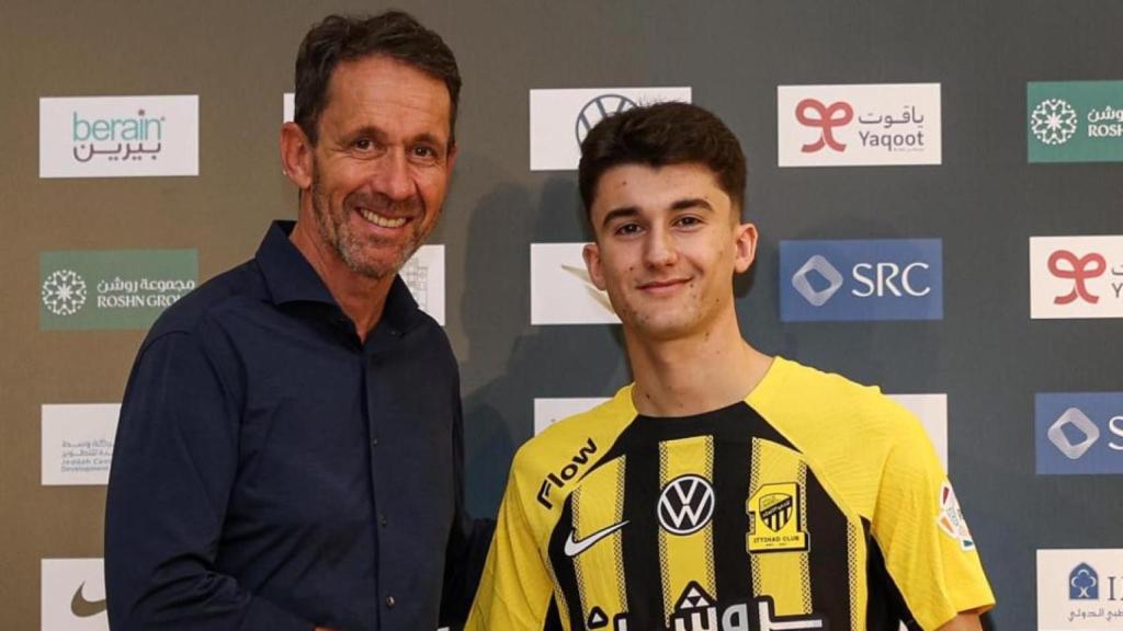 Ramon Planes, en la presentación de Unai Hernández con el Al-Ittihad