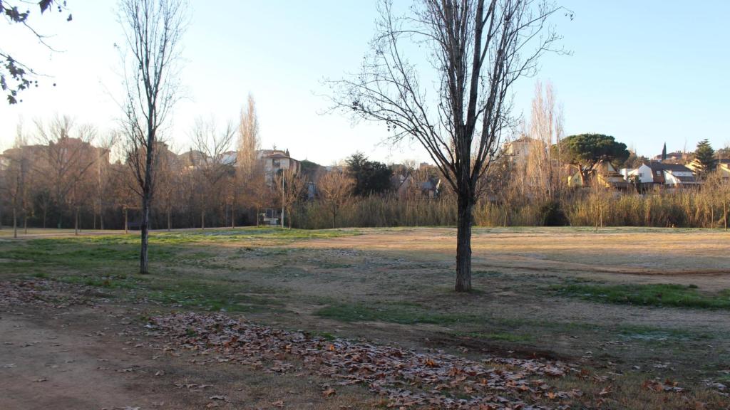 Terrenos en los que se prevén construir los futuros juzgados de Sant Cugat