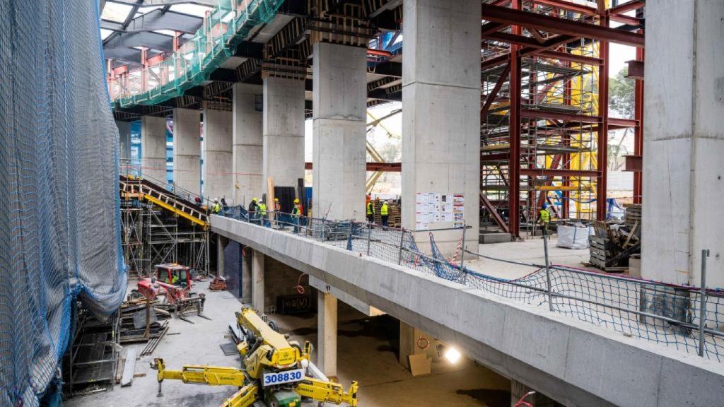 Los pilares del nuevo Camp Nou