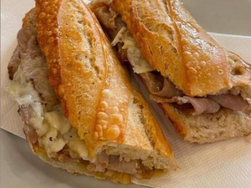 Bocadillo clásico del Bar Bocata