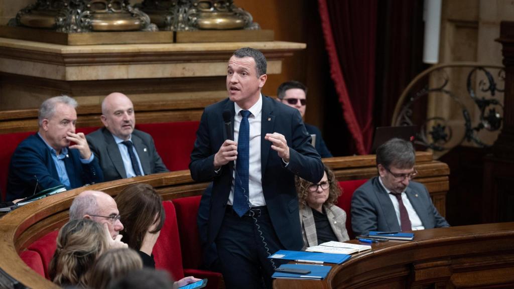 Imatge d'arxiu d'Òscar Ordeig al Parlament