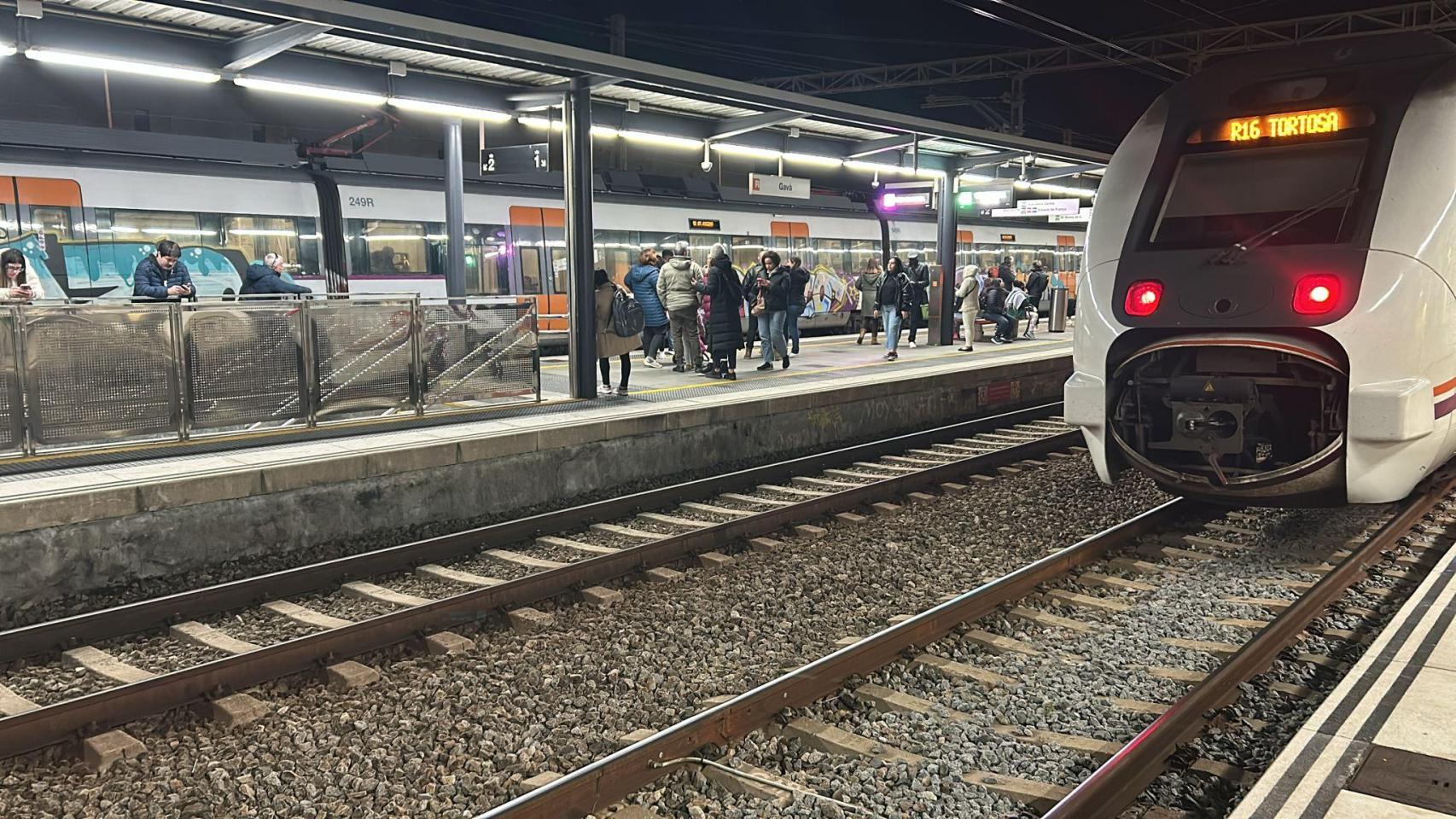 Interrumpida la circulación de la R2 Sud de Rodalies