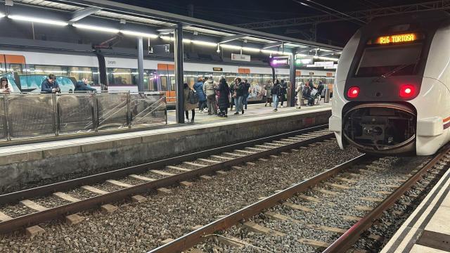 Interrumpida la circulación de la R2 Sud de Rodalies