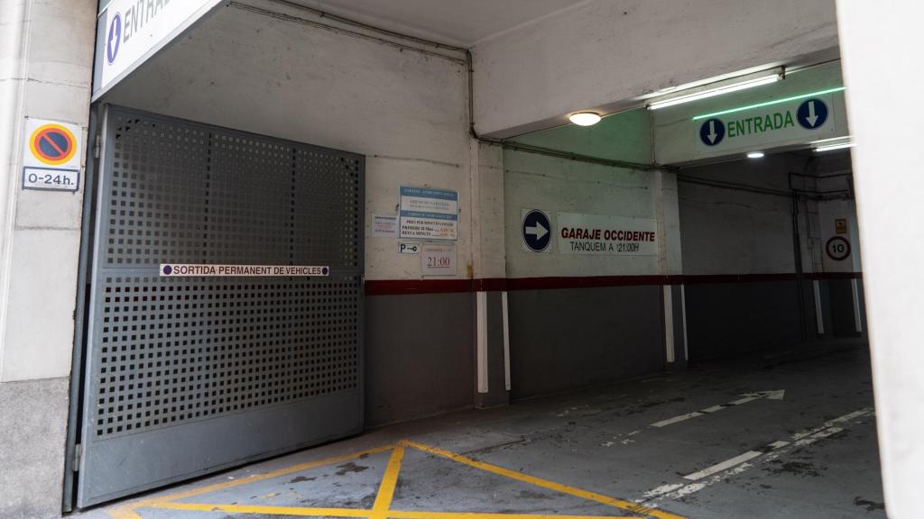 Garatge Occident de la carrer Calvet, un dels més cars de Barcelona