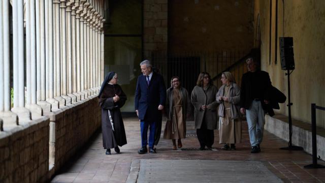 Despedida institucional de las monjas clarisas del monasterio de Pedralbes