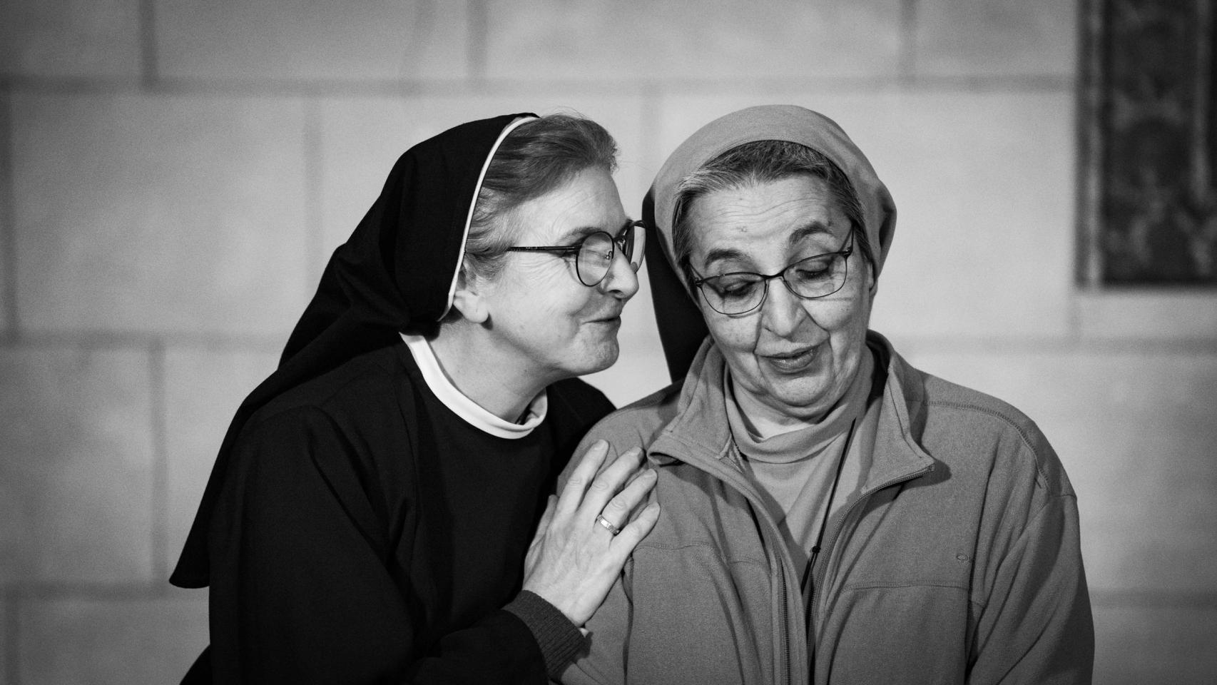 El Monasterio de Pedralbes junto a las monjas clarisas y Jaume Collboni en el día de Santa Eulalia