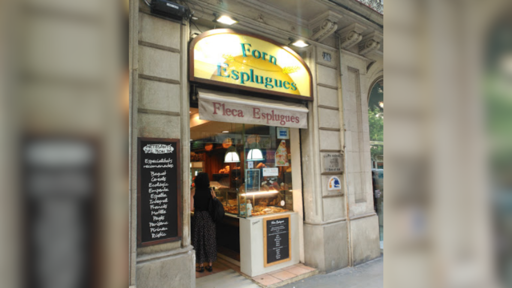 Fachada del Forn Esplugues de Sants