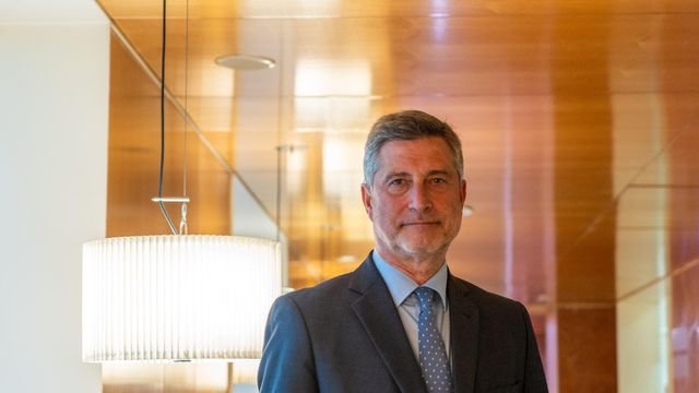 Jordi Martí Galbis, en su despacho en el Ayuntamiento de Barcelona