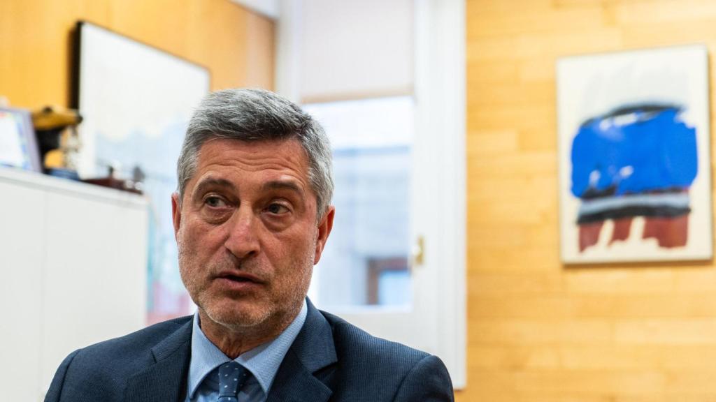 Jordi Martí Galbis durante una entrevista