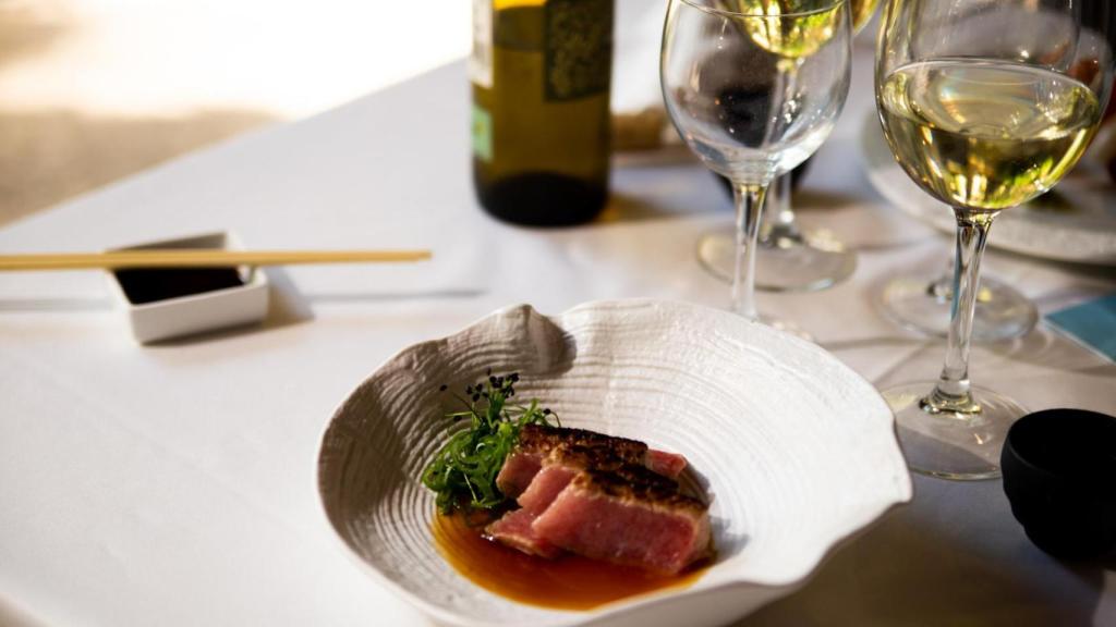 Tataki de atún del restaurante Tritón