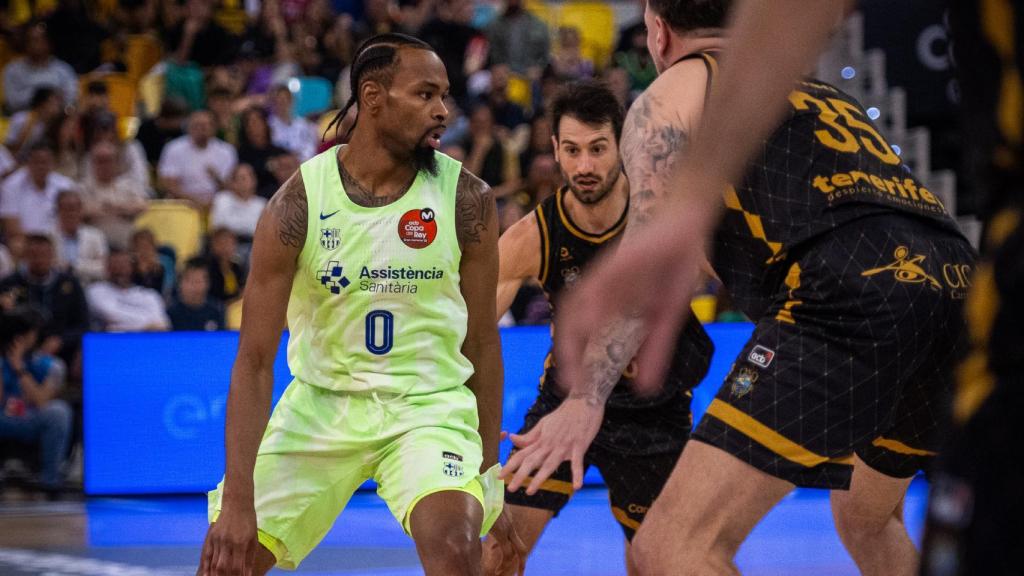 Kevin Punter, en el partido contra Laguna Tenerife
